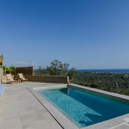 Villa Aether Brand New Romantic For Two With Private Pool Full Sea View *