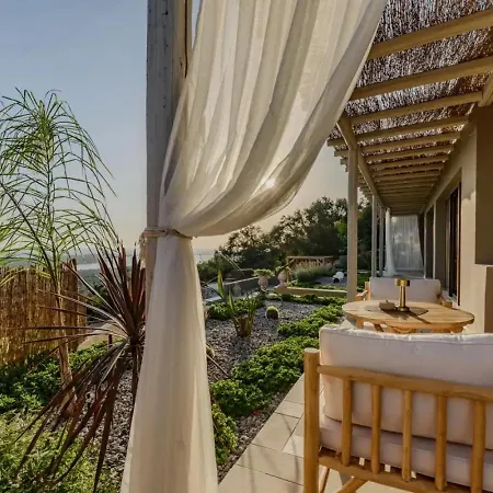 Aether Brand New Romantic For Two With Private Pool Full Sea View Villa Línia